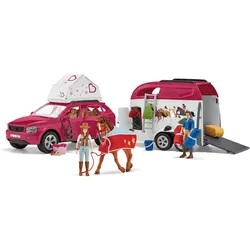 Schleich® 42535 Abenteuer mit Auto und Pferdeanhänger