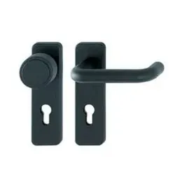 HOPPE Feuerschutzgarnitur Paris FS-K58/202K/138 Schwarz