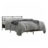 vidaXL Bettgestell 120 x 200 cm Brown