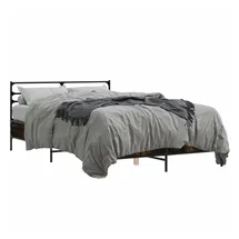 vidaXL Bettgestell 120 x 200 cm Brown