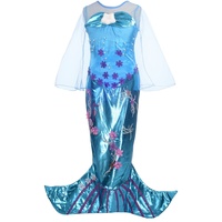 Lito Angels Prinzessin Meerjungfrau Kostüm Kleid Verkleidung für Kleinkind Mädchen Größe 4 Jahre 104