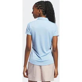 adidas Solid Performance Short Sleeve Poloshirt Clear Sky XL