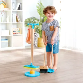 HaPe Spielzeug-Putzset mit Ordnungsständer Mehrfarbig