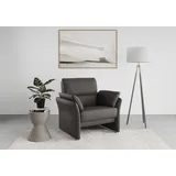 DOMO collection Sessel Pina Mikrofaser 99 x 95 x 88 cm grau