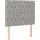 vidaXL Boxspringbett 100 x 200 cm Hellgrau
