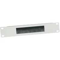HMF 63389-07 Kabeldurchführung mit Bürsteneinsatz für Serverschrank 10 Zoll