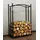 Cook King Kaminholzregal BERRY Stahl 0,90 m Schwarz
