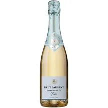Brut Dargent Chardonnay Sekt Halbtrocken Alkoholfrei 0,75 l