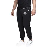 Lonsdale Herren Jogginghose normale Passform Two TONES schwarz 4XL