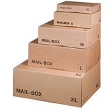 smartboxpro smartboxpro® Versandkarton Mail-Box 00069028 244x145x38mm XS, braun