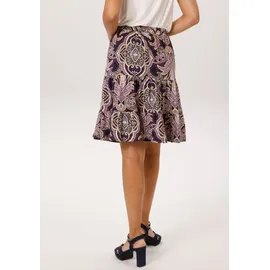 Aniston CASUAL Miniröcke Damen Paisley Lila 34