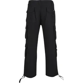 Brandit Textil Pure Vintage Pants Loose Fit Cargohose Schwarz S