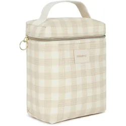 Nobodinoz - Concerto isolierte Lunchbag, ivory checks