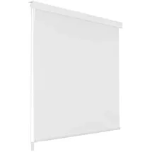 vidaXL Duschrollo 160 x 240 cm weiß