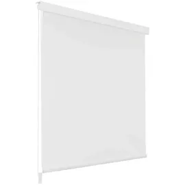 vidaXL Duschrollo 160 x 240 cm weiß