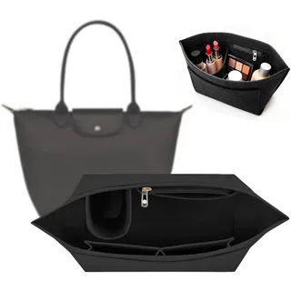 Organizer für Longchamp Tasche,Organizer für Longchamp Pliage S,Taschen Organizer für Longchamp S,Geldbörsen-Organizer für Longchamp,Filz Taschenorganizer mit mehreren Taschen,Handtaschen Organizer