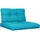vidaXL Palettenkissen 120 x 80 x 10 cm türkis 2-tlg.
