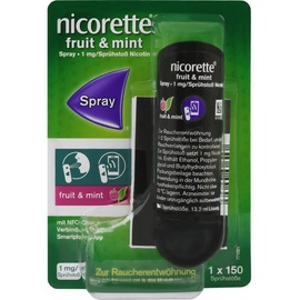 Johnson & Johnson Nicorette Fruit & Mint Spray 1 mg/Sprühstoß NFC