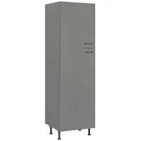 OPTIFIT Kühlumbauschrank Elga 60 x 58,4 x 211,8 cm Grau