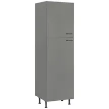 OPTIFIT Kühlumbauschrank Elga 60 x 58,4 x 211,8 cm Grau