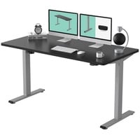 FLEXISPOT Schreibtisch Basic-Series, Elektrisch höhenverstellbarer Schreibtisch, 2- Fach-Teleskop