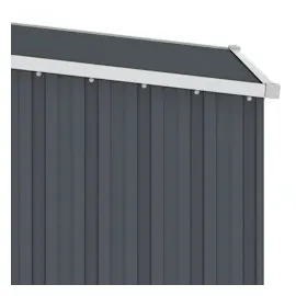 vidaXL Gerätehaus 0,87 x 0,98 x 1,59 m anthrazit