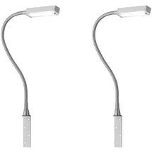 Fischer & Honsel Fischer&honsel - 2er set led Leselampen dimmbar, Bettlampen zum Anschrauben, Breite 3cm