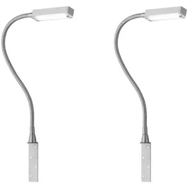 Fischer & Honsel Fischer&honsel - 2er set led Leselampen dimmbar, Bettlampen zum Anschrauben, Breite 3cm