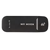 Pssopp 4G-WLAN-Router, 4G-USB-Modem, Kabellose Audio-Empfänger-Adapter, 4G-WLAN-Router, Stabiles Signal, USB-Power, SIM-Steckplatz, Mobiler WLAN-Router für PC