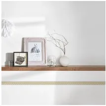 ascreation A.S. Création Vliestapete Only Borders 10, Barock, Tapete, gold, silber 369152, Vintage, Retro, 0.04 x 5 m,