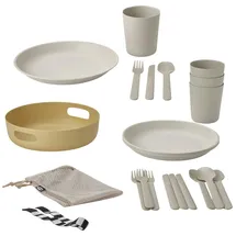 IKEA MARULK Picknick-Set, 21-tlg. versch. Farben