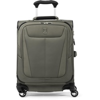 Travelpro Maxlite 5 Softside erweiterbares Handgepäck mit 4 Spinnerrädern, Leichter Koffer, Herren und Damen, International, Schiefergrün, Handgepäck 49 cm