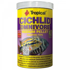 Tropical Tropische Buntbarsche Allesfresser Mittelgroßes Pelletfutter 500 ml