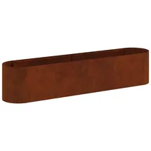 vidaXL Hochbeet im Garten 200 x 40 x 40 cm Rot