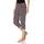 Yogahose OCEAN SPORTSWEAR Soulwear 3/4 Yoga Pants Damen 36 N-Gr grau Obermaterial 95 Baumwolle 5 Elasthan bequem 3/4-Länge Hosen Yoga PilatesBekleidung Yogahose Caprihose Komfortabler Umschlagbund mit seitlicher Raffung