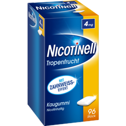 NICOTINELL Kaugummi Tropenfrucht 4 mg 96 St