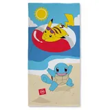 Pokémon Pokemon Badetuch 70 x 140 cm mehrfarbig