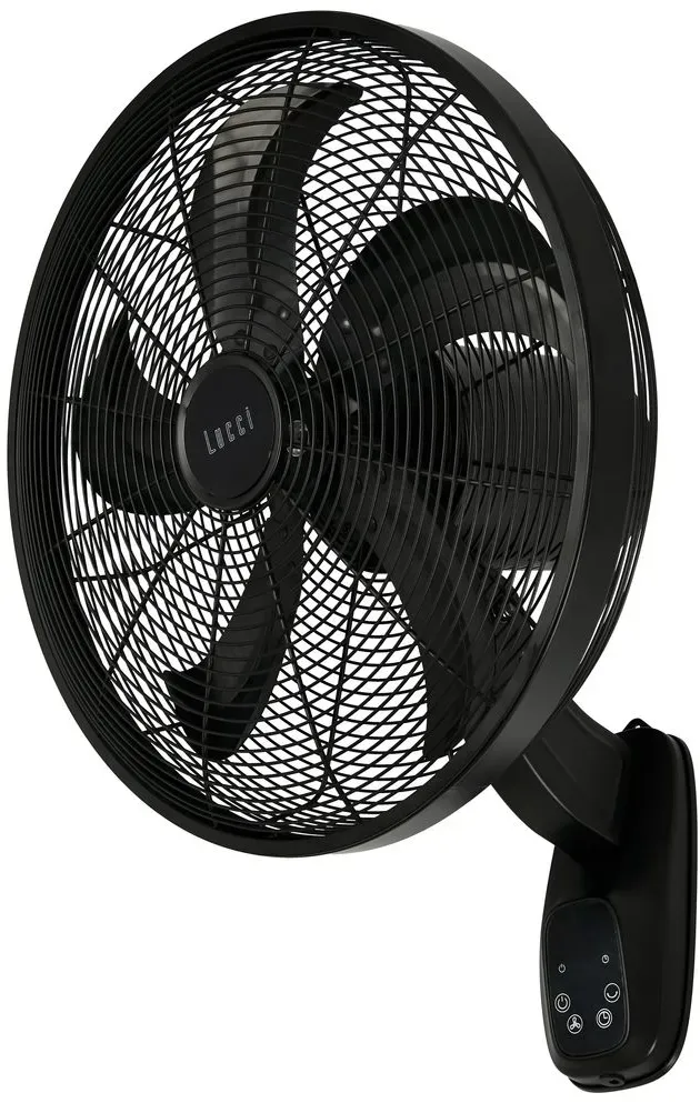 Beacon Lighting Wandventilator Glide Alu, Eisen, Stahl & Metall Schwarz