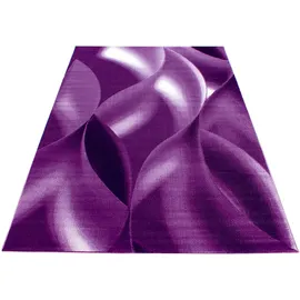 Ayyildiz Kurzflorteppich Plus 8008 Violett 120 cm x 170 cm