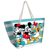 Disney Soleil Strandtasche blau Einheitsgröße