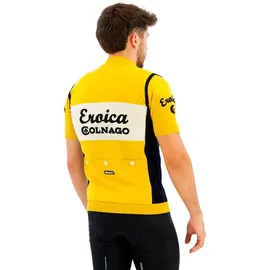 Santini SMS Santini Eroica Colnago Wool Kurzarmtrikot gelb