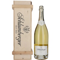 Schlumberger Sparkling Jahrgangssekt Brut 12% Vol. 3l in Holzkiste