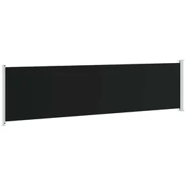 vidaXL Ausziehbare Seitenmarkise 160 x 600 cm schwarz 313375