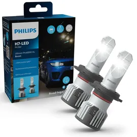 Philips 11972U60BX2 LED Leuchtmittel Ultinon Pro6000 Boost H7-LED