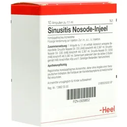 Sinusitis Nosode Injeel Ampullen 10 St