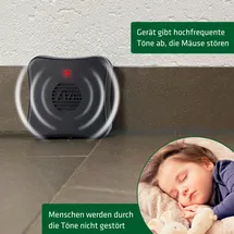 Gardigo Mäusefeindmobil Ultraschall-Mäuseschreck