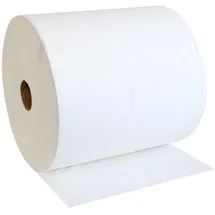 Nordvlies Putzpapier 4-lagig, weiss, Rolle a 1000 Tücher, 38x36cm, lösemittelbeständig, Haushaltspapier, Weiss