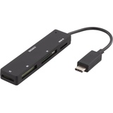 deltaco Kartenleser USB 2.0 Eingebaut Schwarz