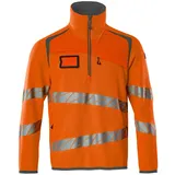 Mascot Strickpullover mit kurzem Reißverschluss orange M