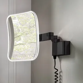 EMCO evo Kosmetikspiegel, mit Beleuchtung, Vergrößerung 5-fach, 109513351,